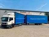 MAN TGL 12.250 | JUMBO-ZUG*2x Tank*AC*beids. Gardine - MAN Jumbo