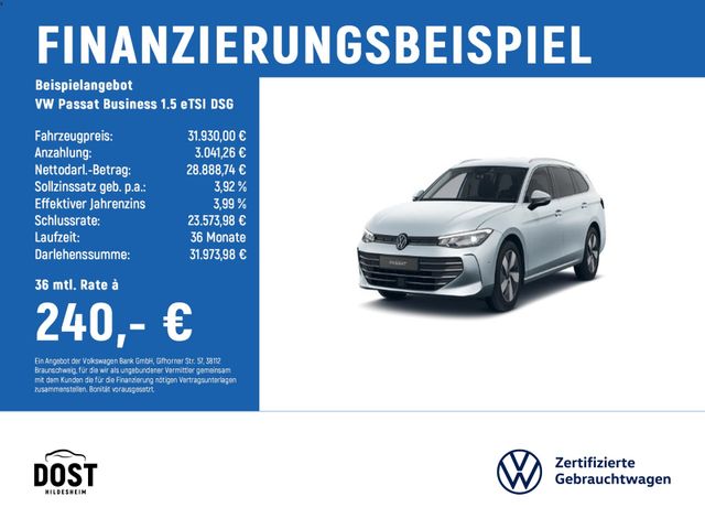 VW Passat Business 1.5 eTSI DSG AreaView+NAVI+AHK