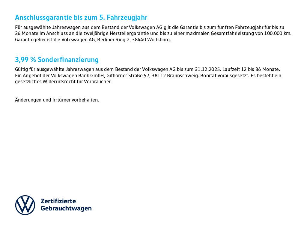 Volkswagen Golf VIII 1.5 TSI Active Navi, IQ Drive, ZGV