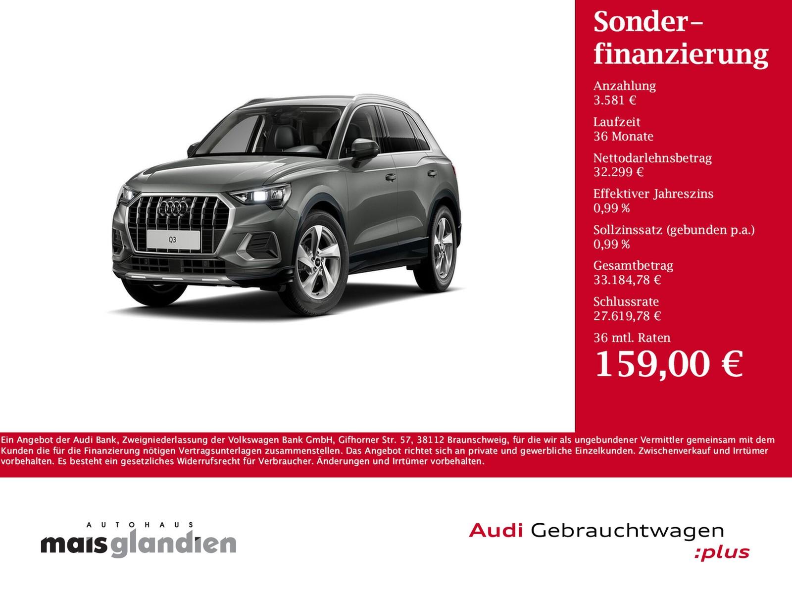 Audi Q3 35 TFSI adv. AHK Navi+ ACC Sportsitze sound