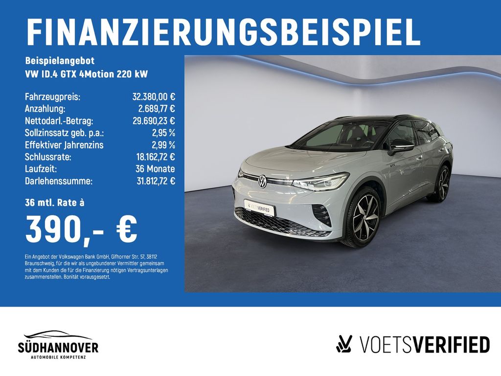 ID.4 GTX 4Motion 220 kW PANO+NAVI+SHZ+RearView