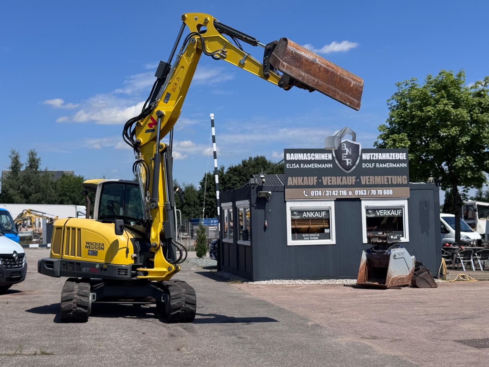 Wacker Neuson ET 90, Powertilt,Verstellausleger