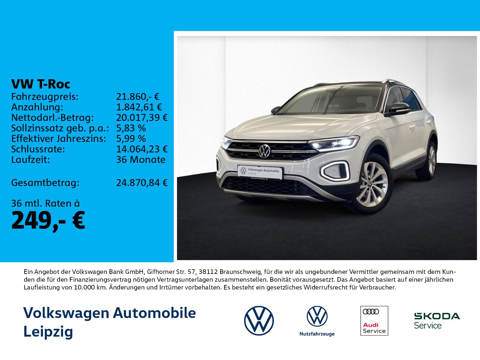 Volkswagen T-Roc Style 1.5 TSI OPF *AHK*LED*Navi*