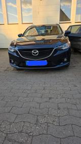 Mazda 6 2.2 SKYACTIV-D 175 i-ELOOP Sports-Line Spo... - blaue Mazda 6