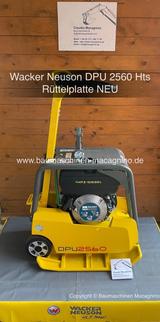 Wacker Neuson DPU 2560 Hts Rüttelplatte NEU - Wacker Dpu