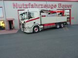 Scania R 500 / Baustoff-Kran-Fassi 215AS/6x2/Lenkachse/