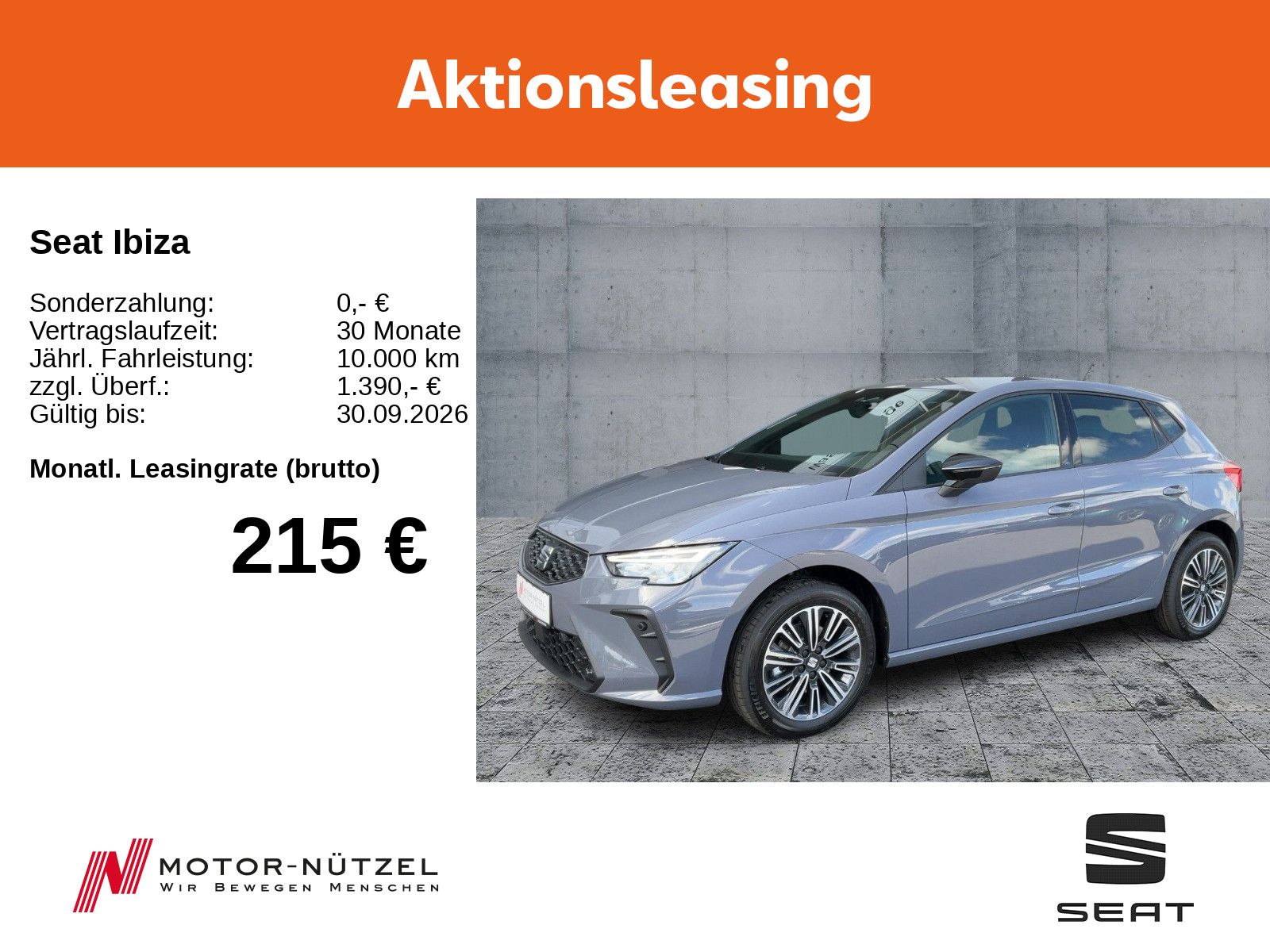 Seat Ibiza FR 1.0 TSI 7-Gang DSG