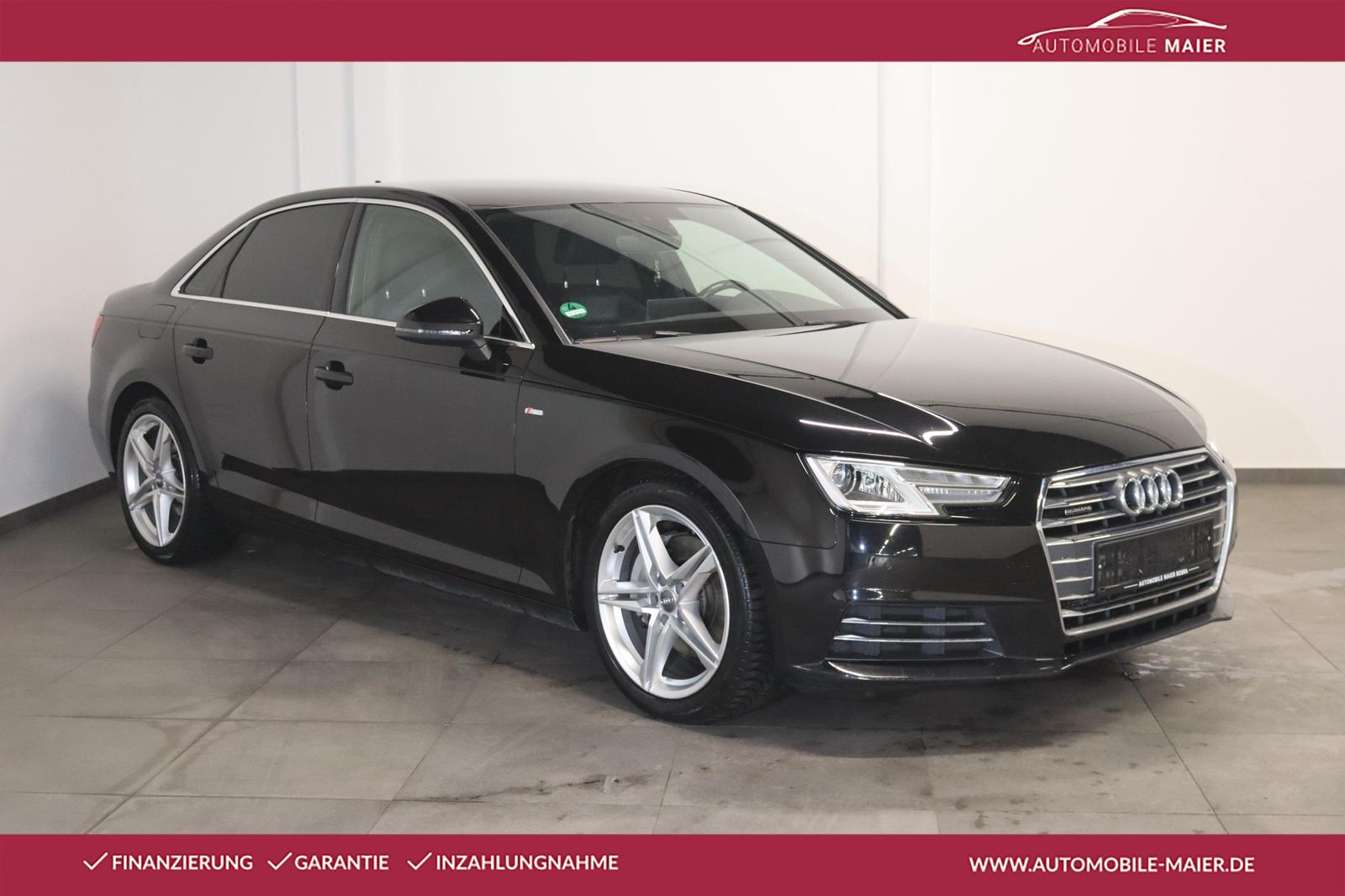 Audi A4 Limo 2.0 TDI qu. S line Plus-NAV-XEN-KAM-AHK-