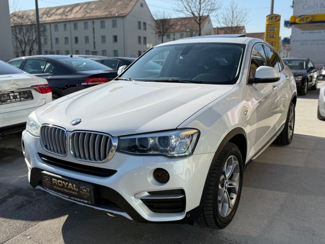 BMW X4 xDrive 20 d-S.Heft-2.Hand-Schiebedah-Volleder