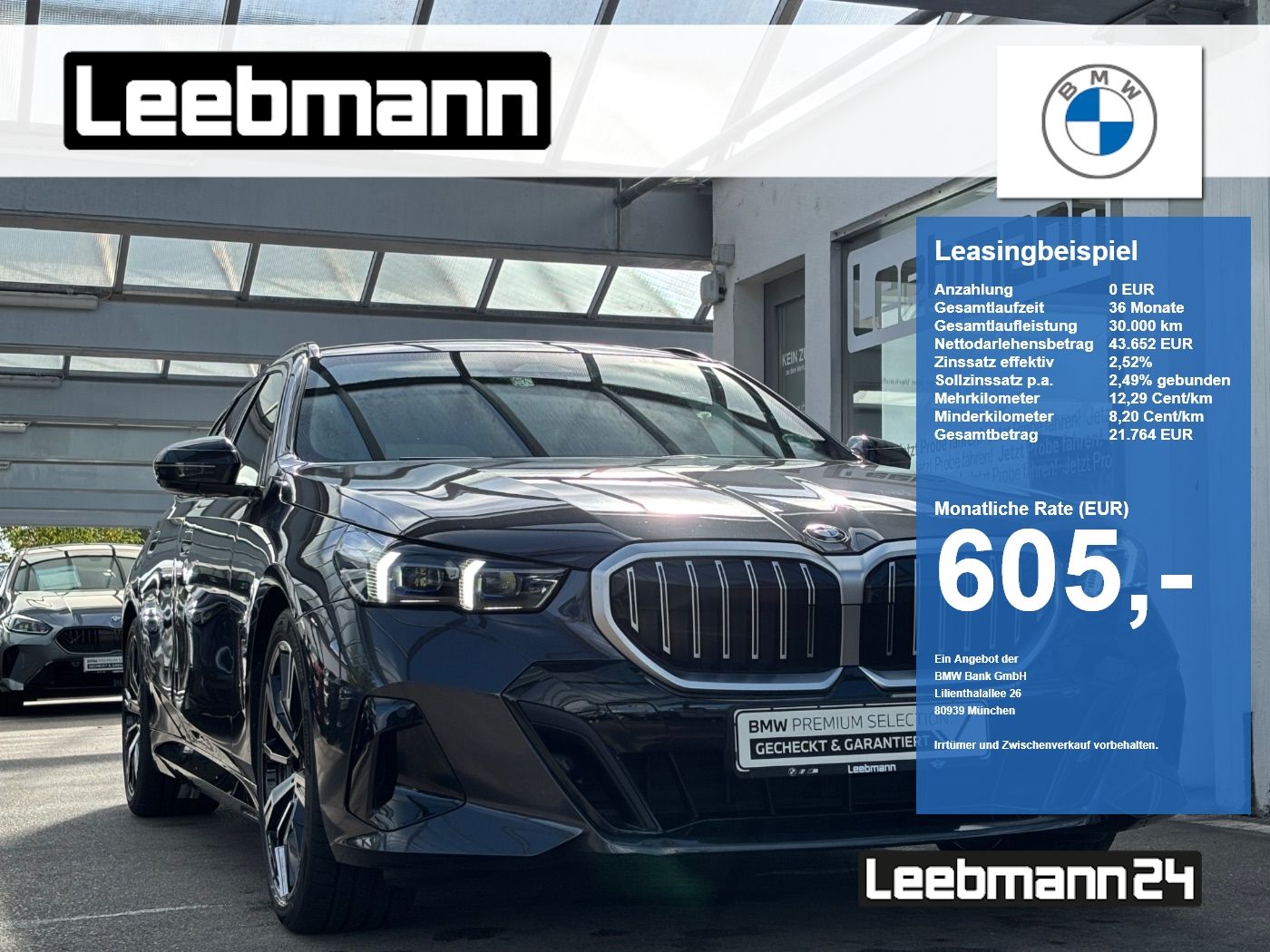 BMW 520d Touring M-Sport AHK 1,49% foto 1