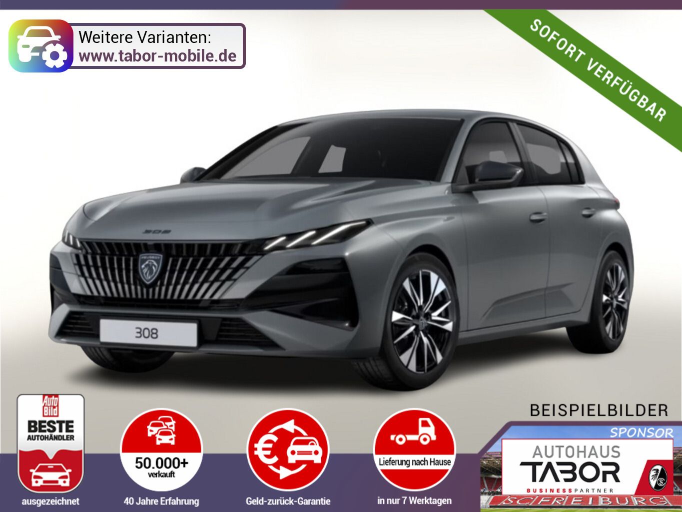 Peugeot 308 Allure MY26 SHZ Nav LHZ ACC Kam UVP-37%*