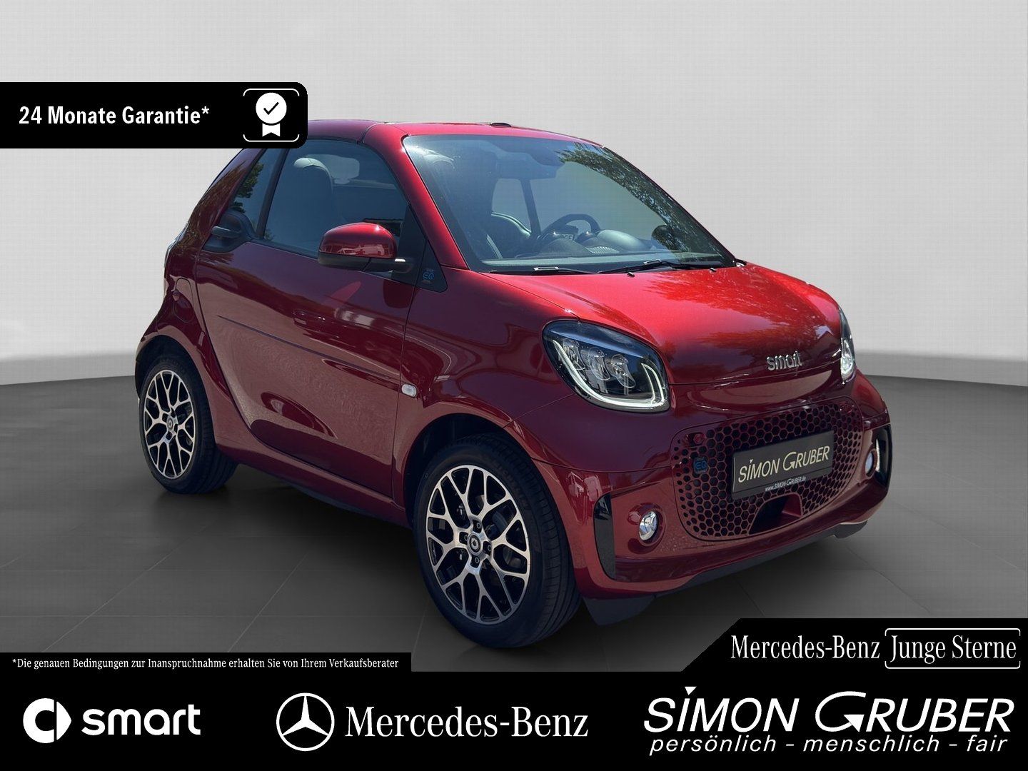Fahrzeugabbildung Smart smart fortwo EQ Cabrio Excl. Leder Carbon 22KW