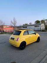 Fiat 500 Panoramadach Voll Ausstattung  - Fiat 500: Gelb
