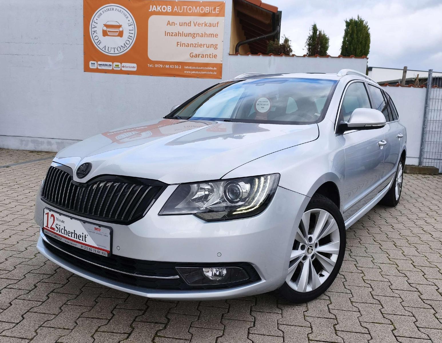 Skoda Superb TÜV neu Navi AHK Lückenlos scheckheftgepf