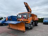 Mercedes-Benz Atego 1823 3-S.-Kipper Kran Streuer Schneepflug - Mercedes-Benz Atego 1823
