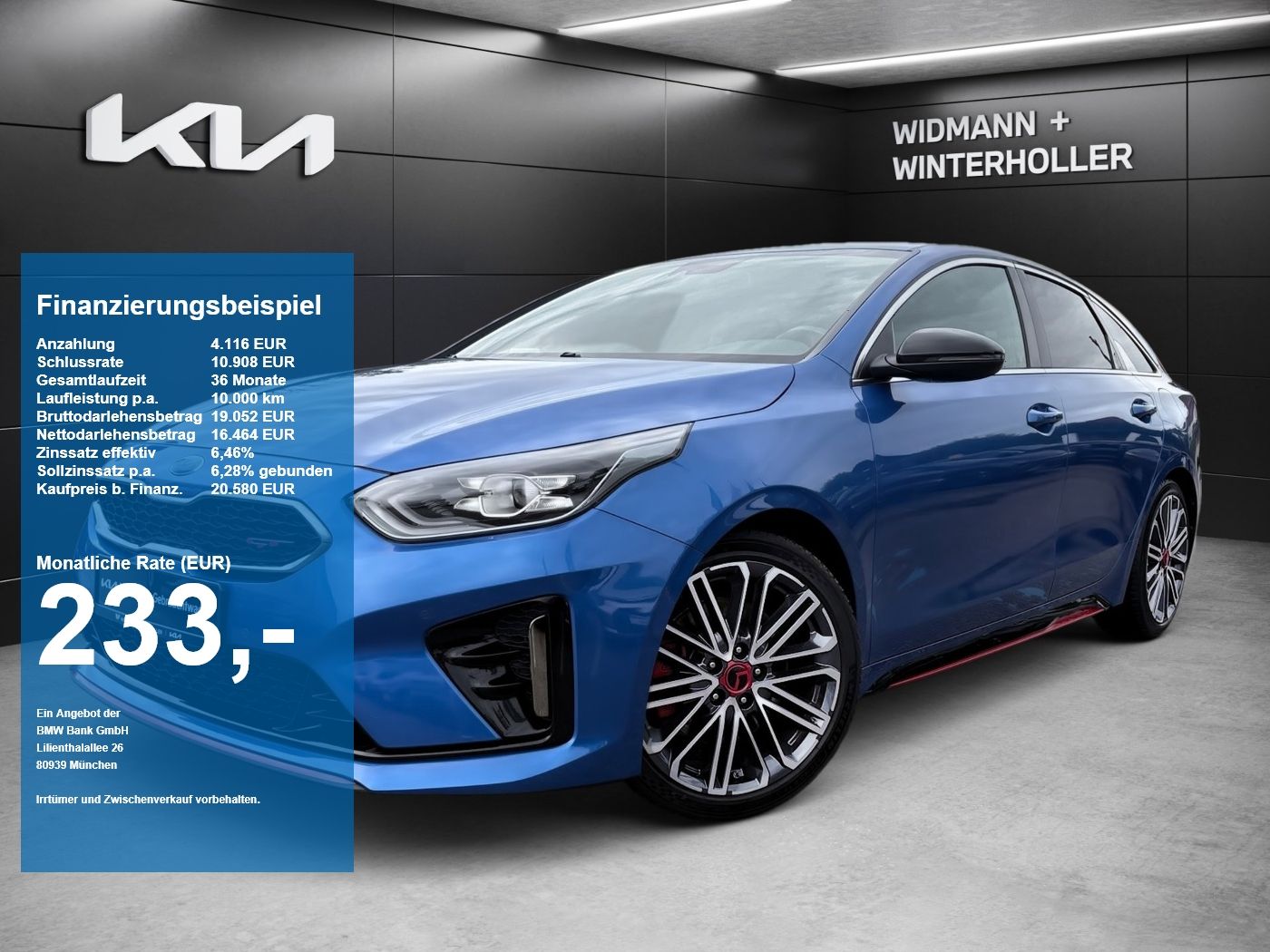 Kia Procee'd 1.6 T-GDI GT Navi LED ACC RFK 18´´ AHK