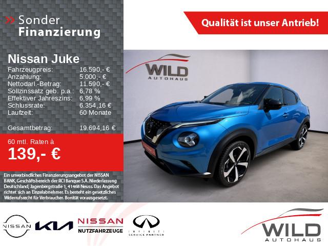 Nissan Juke 1.0 DIG-T Tekna, LED, Rückf.-CAM, BOSE, AWR