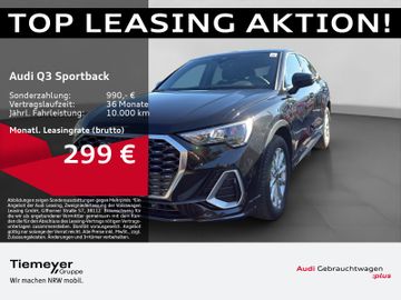 Audi Leasingangebot: Audi Q3 Sportback 35 TDI S LINE KAMERA SPORTSITZE NAV