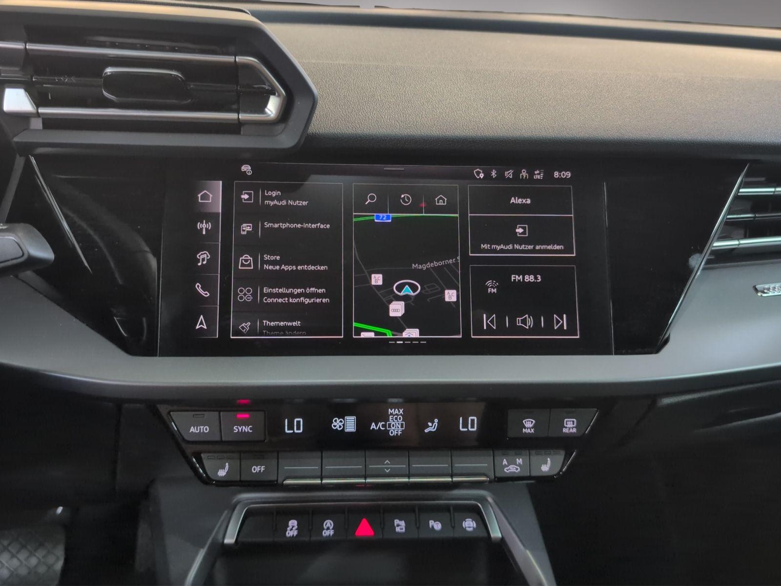 Audi A3 Sportback Advanced TDI S-tr/LED/Nav+/10.30Gar, миниатюра 12