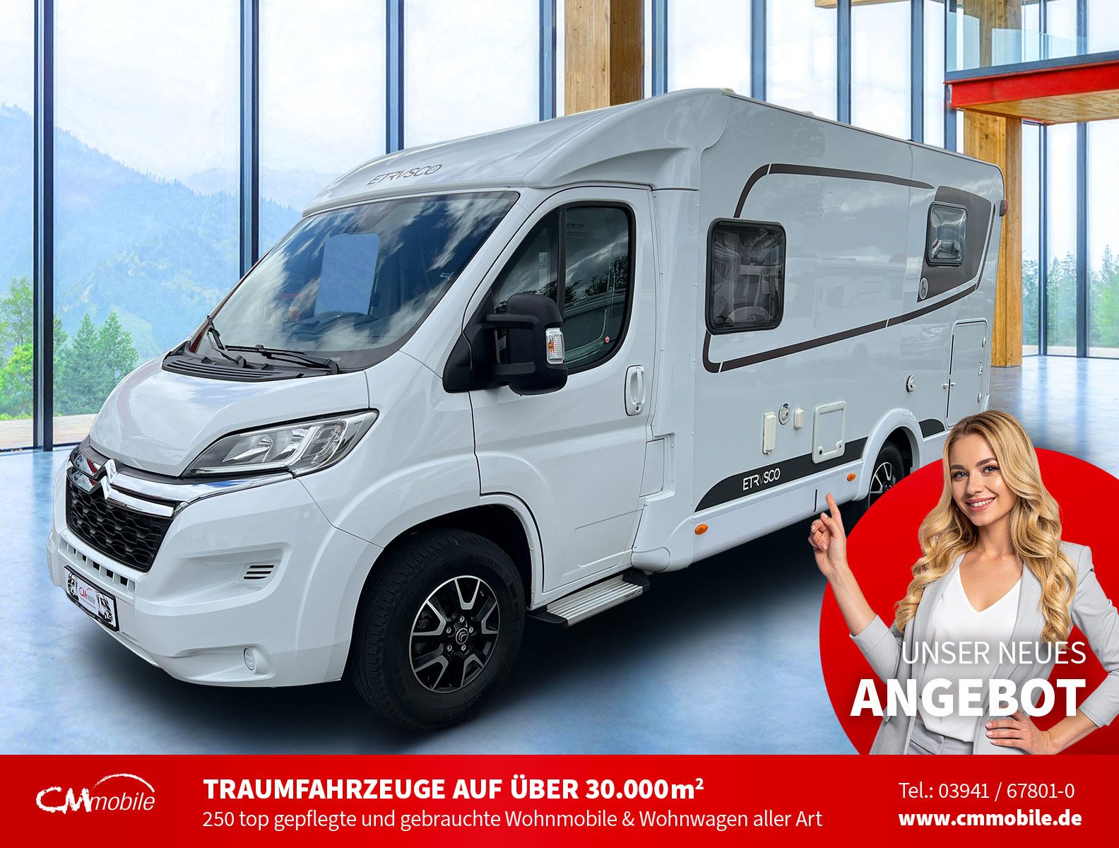 Etrusco
 V 6600 SB - Einzelbetten - 1. Hand -
