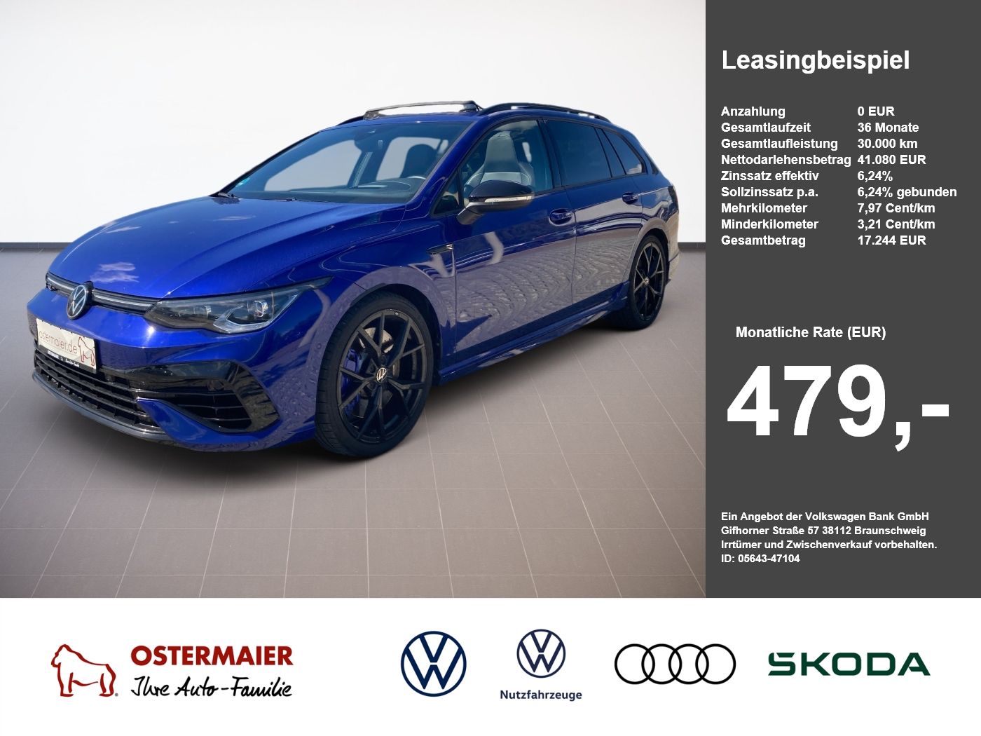 Volkswagen Golf VIII Variant R BLACK STYLE 2.0TSI 320PS DSG foto 1