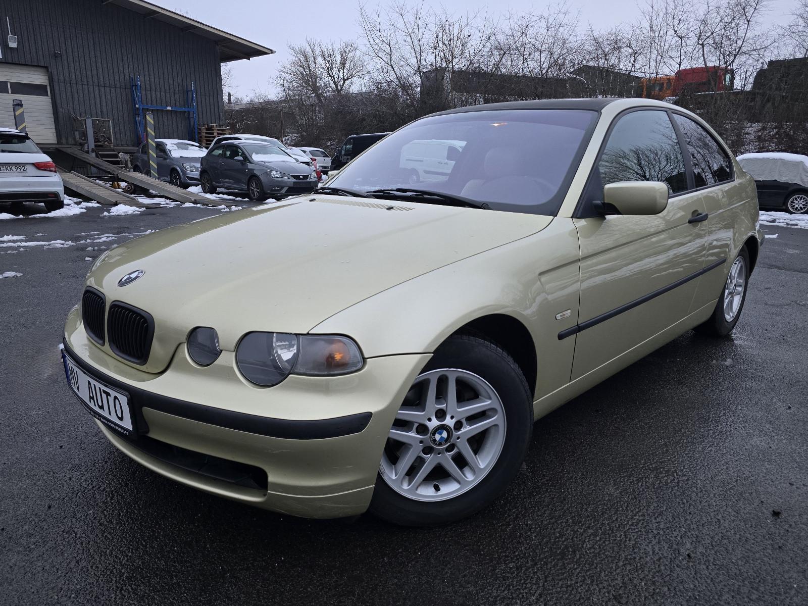 BMW 316ti Compact AUTOMATIK"TEILLEDER"ALU"TÜV 6/27"