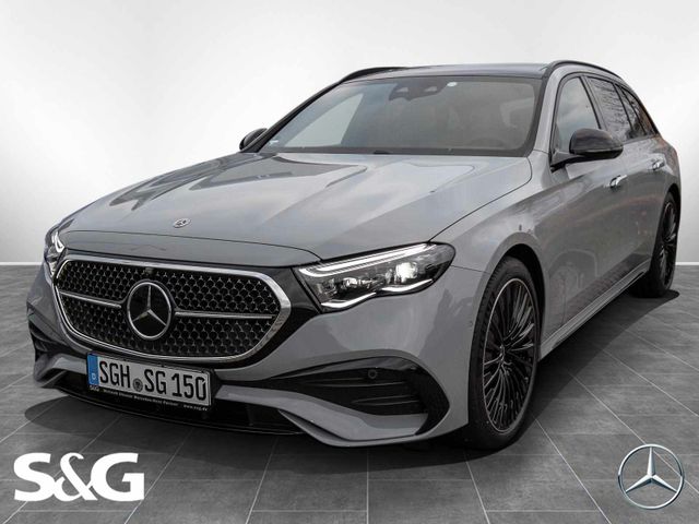 Mercedes-Benz E 450 d 4M T AMG Leder Braun+Standheizu+AHK+Pano