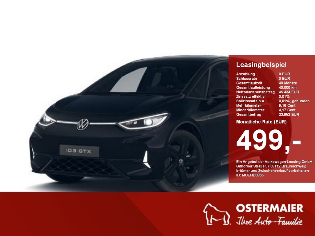 ID.3 GTX 286PS 79 kWh IQ.LIGHT,ACC,KAMERA,KEYLES