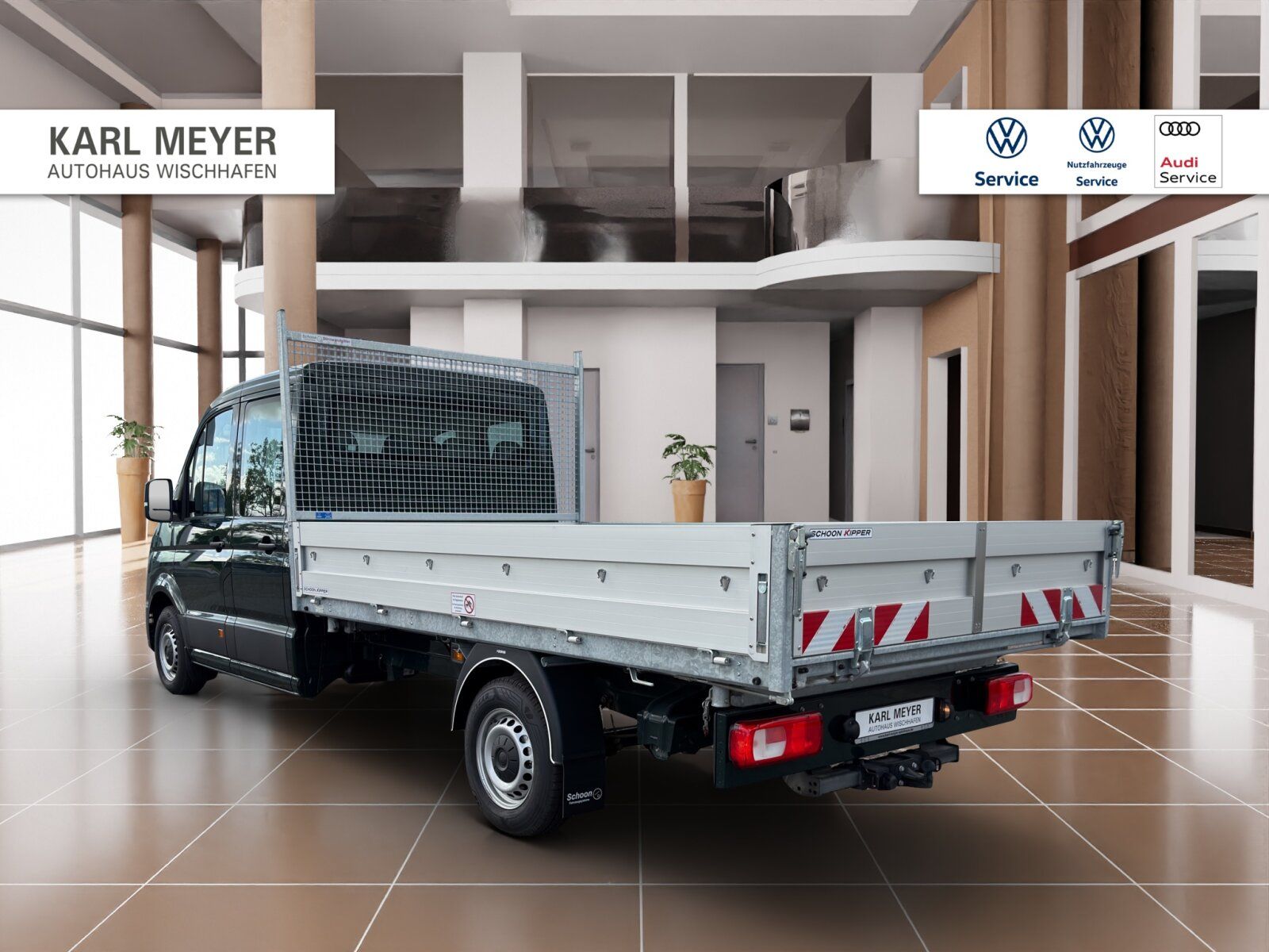 Fahrzeugabbildung Volkswagen Crafter 35 Pritsche 2.0 TDI DOKA Kipper