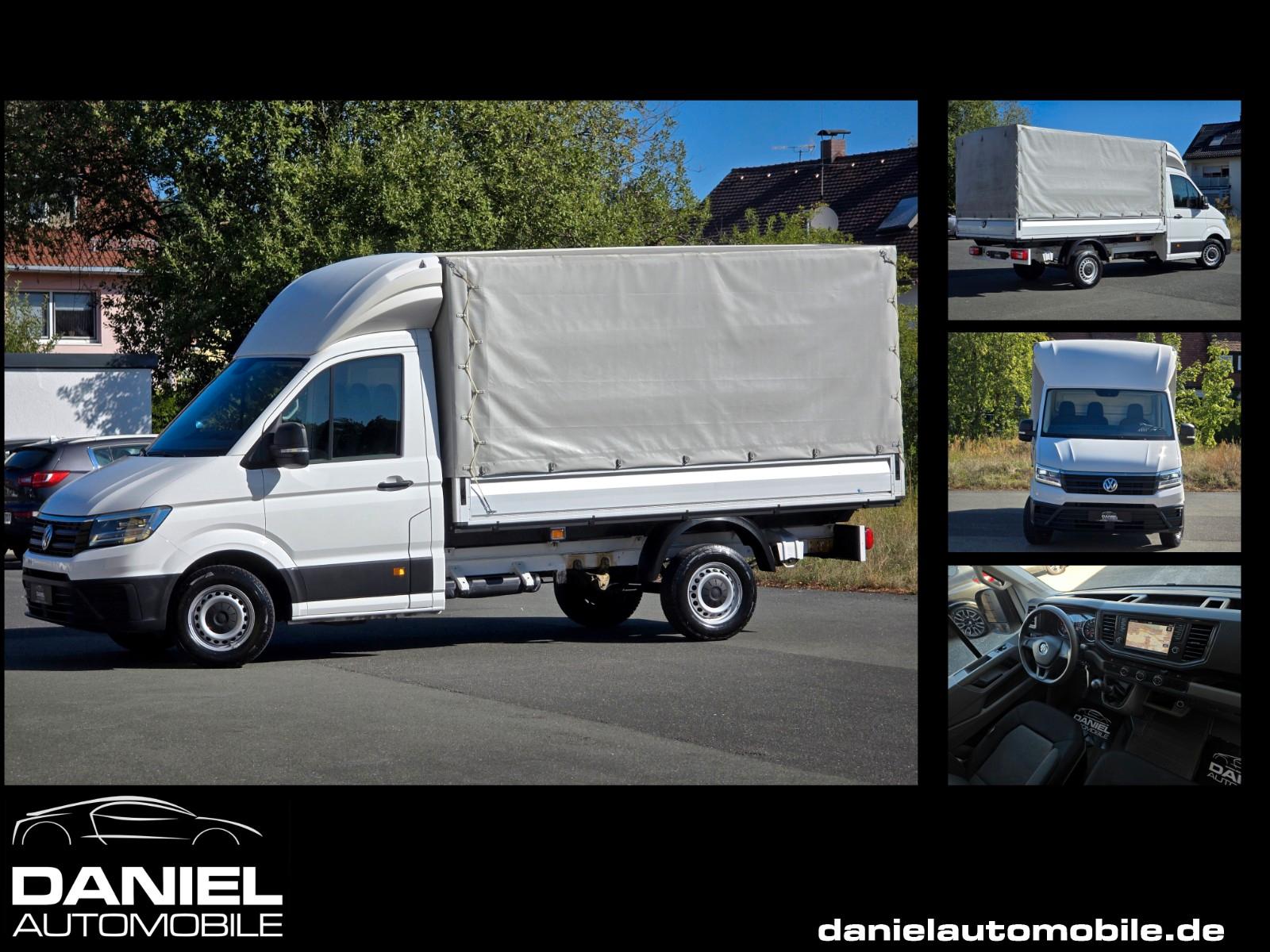 Volkswagen Crafter 35 Pritsche Plane 1.HD+LED+NAVI+KLIMA