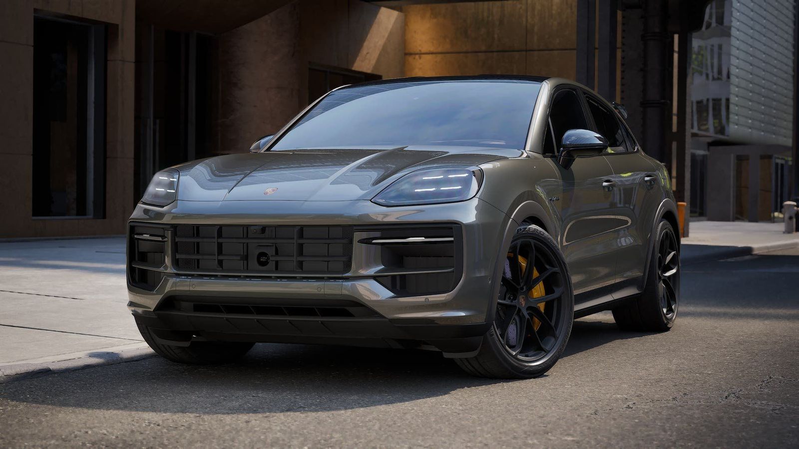 Porsche Cayenne Turbo E-Hybrid Coupé mit GT Pakket