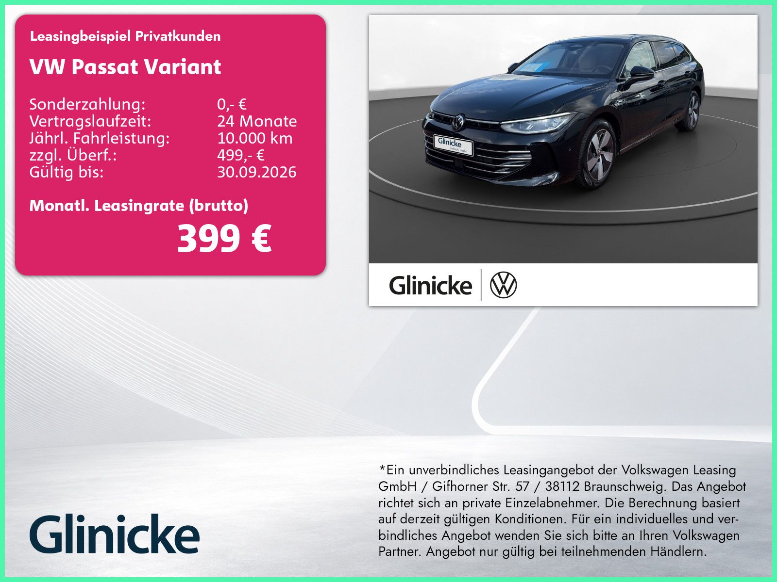 Volkswagen Passat Variant e-Hybrid Navi AHK Kamera DCC Head