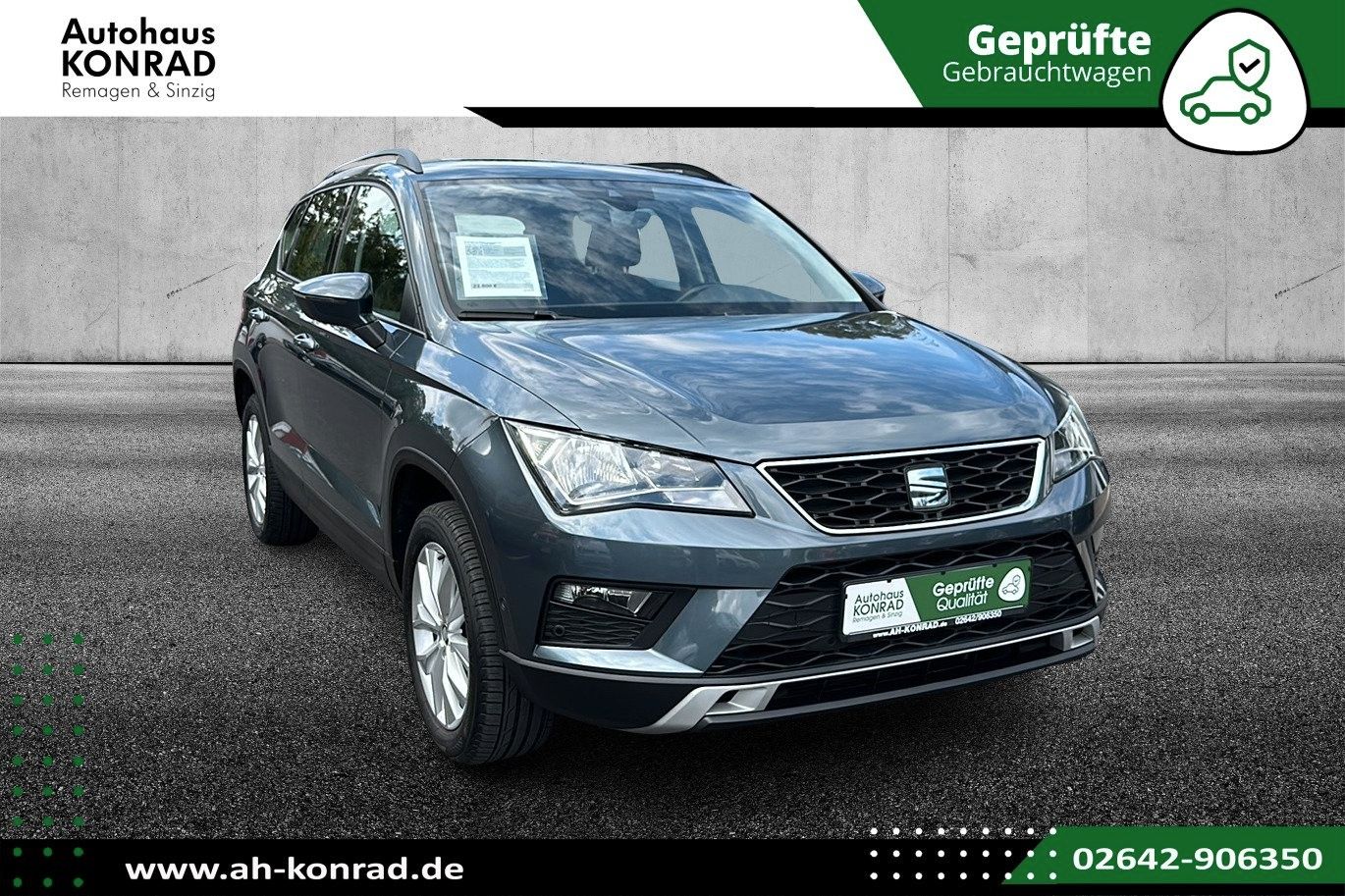 Fahrzeugabbildung SEAT Ateca 1.5 TSI DSG Style+Navi+Parklenksystem