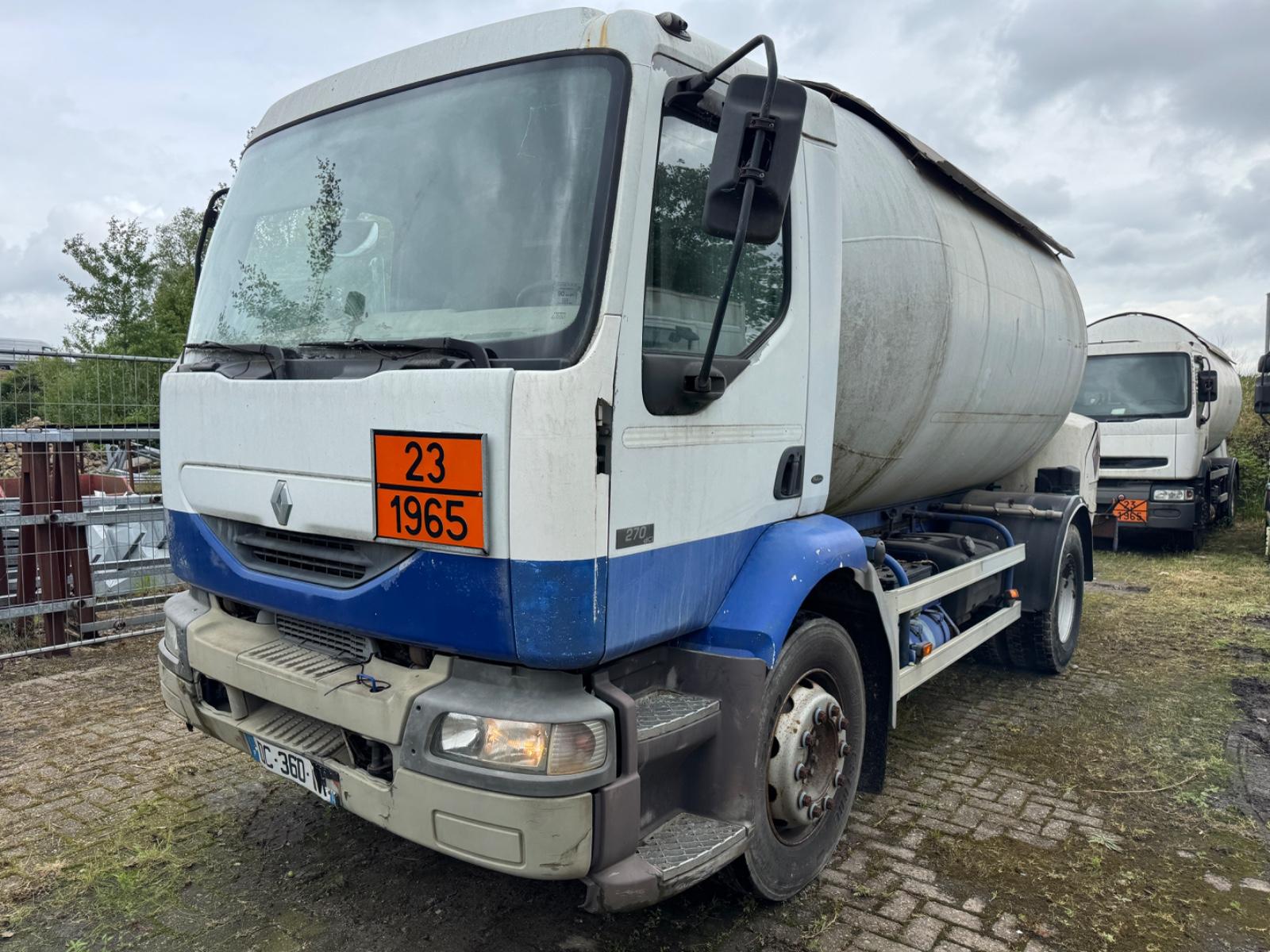 Renault Premium 270 dci Gas Tank 16865 Liter