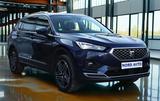 Seat Tarraco 2.0TSi Xcellence 4x4 7Sitze Navi/Cam/Ahk - blaue Seat Tarraco