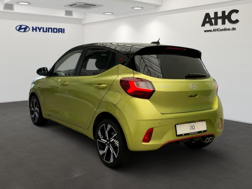 Fahrzeugabbildung Hyundai i10 FL (MY25) 1.0 T-GDI (90 PS) KlimaA Navi PDC