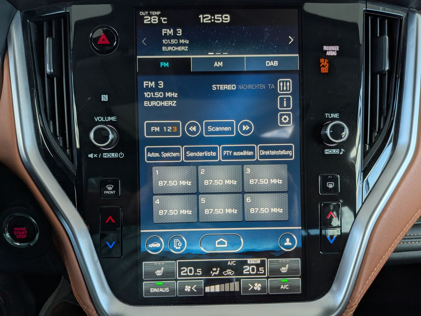 Fahrzeugabbildung Subaru Outback 2.5i Platinum EyeSight AWD LED CAM LEDER