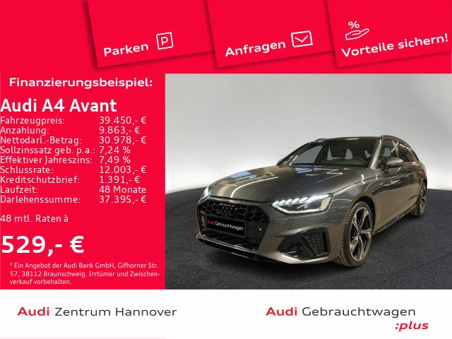 Audi A4 Avant S line comp. 35 TFSI AHK LED Kamera vir