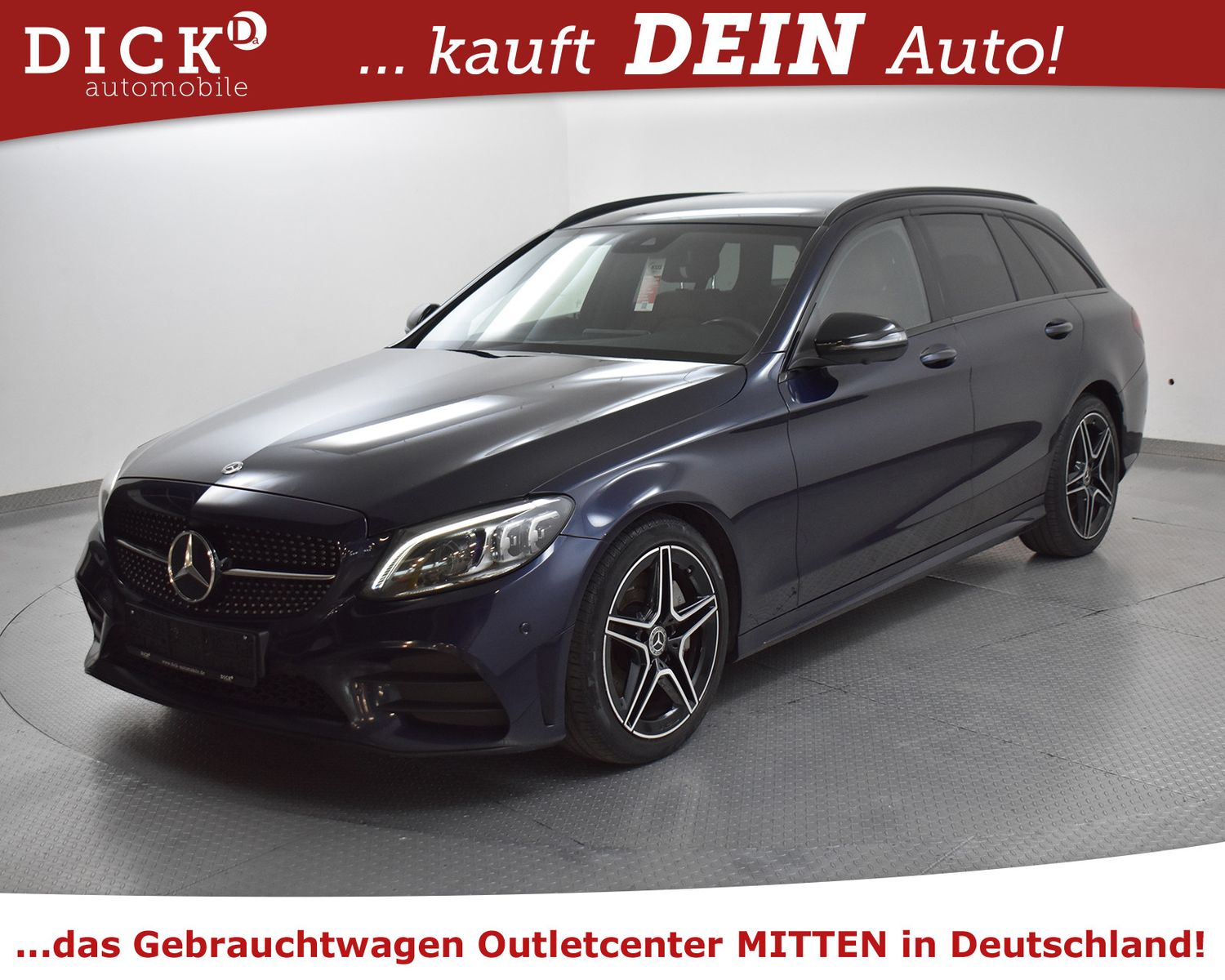 MERCEDES-BENZ C300d 2X AMG Line NIGHT+BURMES+COMAND+WIDES+360+ - Image 4