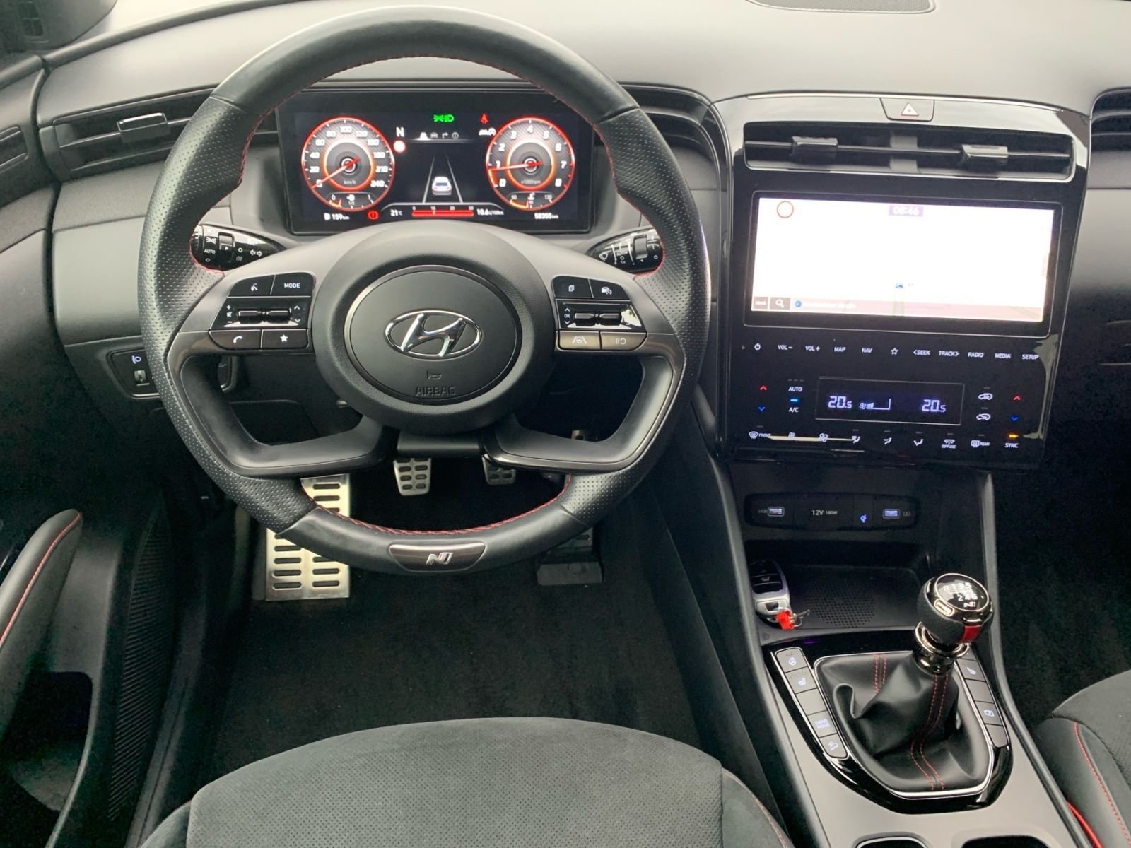 Fahrzeugabbildung Hyundai TUCSON 1.6 T-GDI N Line Mild-Hybrid AHK