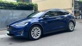Tesla TESLA Model X Long Range AWD - blaue Tesla Model X