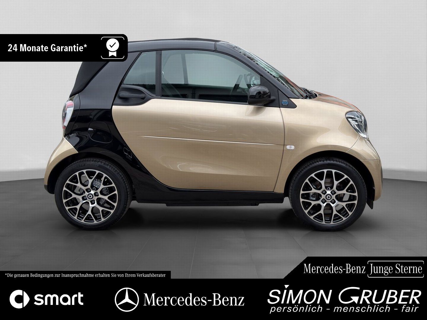 Fahrzeugabbildung Smart smart EQ Cabrio Prime Exclusive Leder LED 22KW