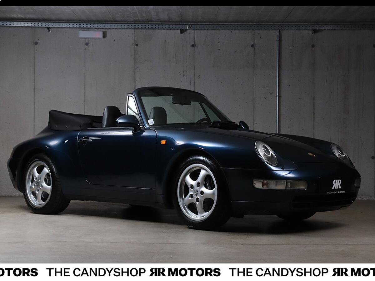 Porsche 911 993 Carrera Cabrio *Sonderfarbe_Amazonasg...