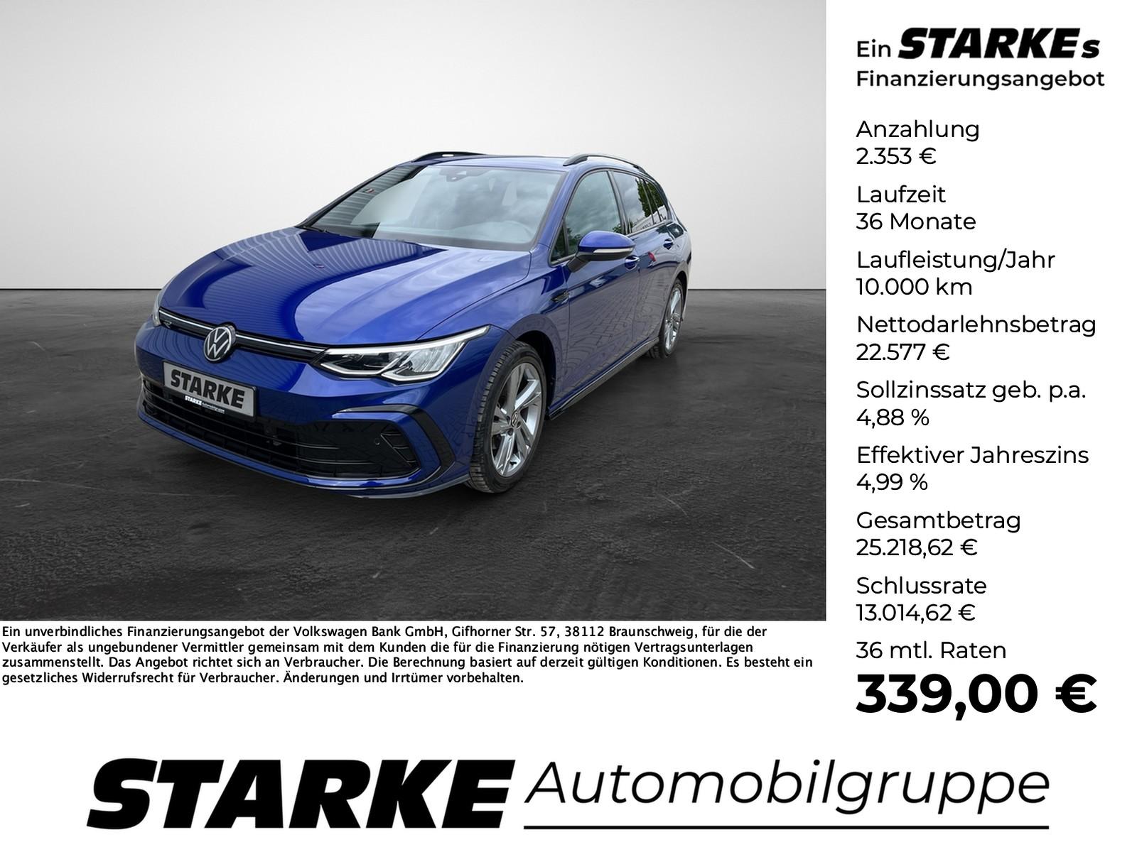 Volkswagen Golf Variant 1.5 TSI R-Line  LED PDC LM Tempo Kl