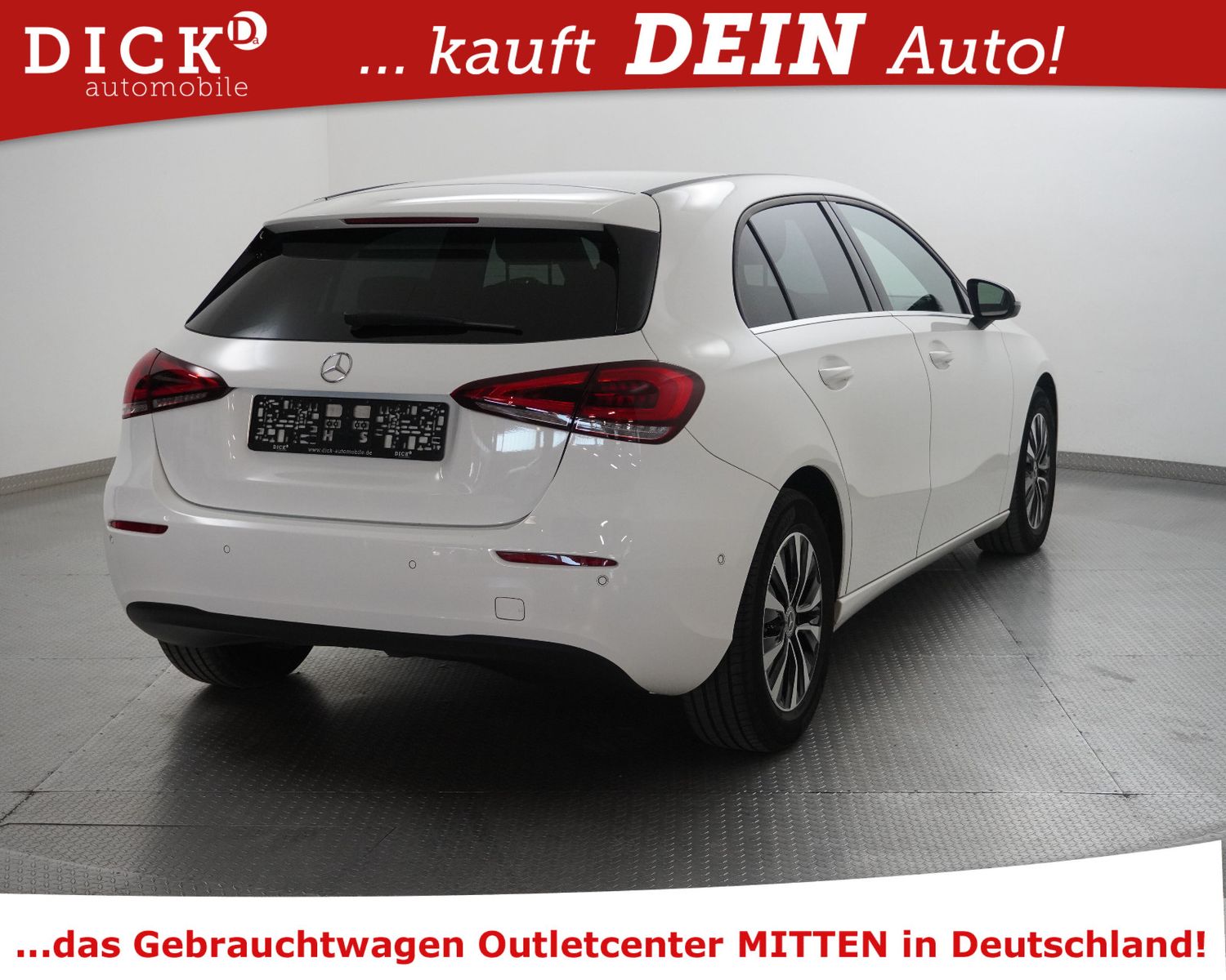 Fahrzeugabbildung Mercedes-Benz A180d 8G Advanc NAV+LEDER+SHZ+AHK+VIRTU+LED+TEMP