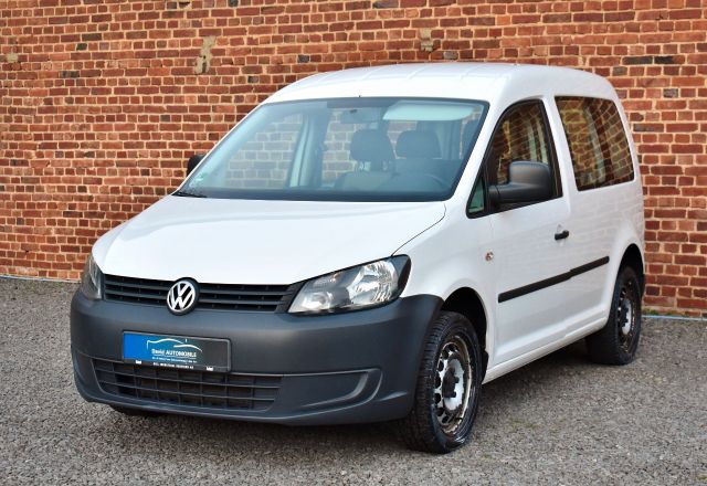 Volkswagen Caddy 1,6TDI 1HAND KLIMA LEDER 5Sitzer AHK SHEFT