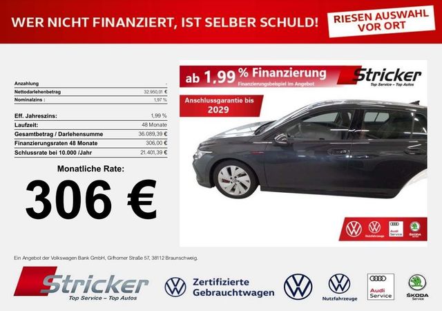 Volkswagen Golf GTI 2.0TSI DSG 306,-ohne Anzahlung ACC