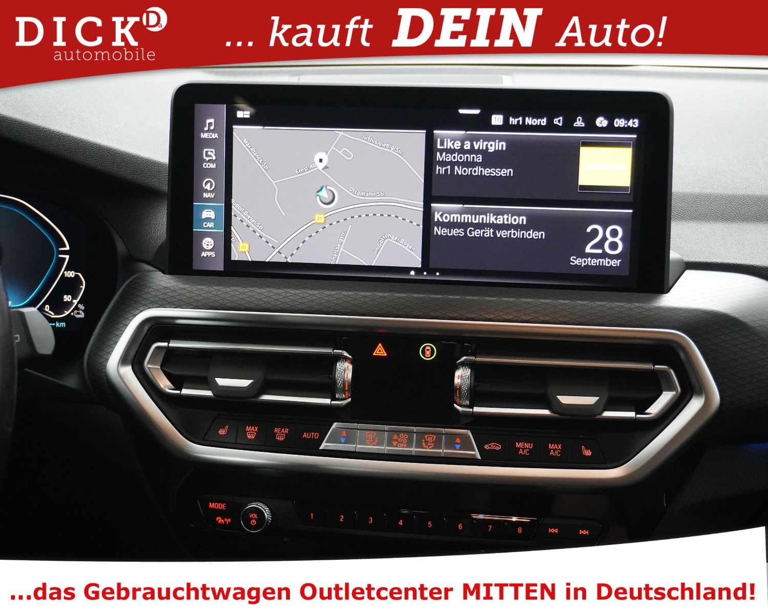 Fahrzeugabbildung BMW X3 xDr 30e M SPORT Aut. SHADO+PROF+VIRTU+KAM+19"