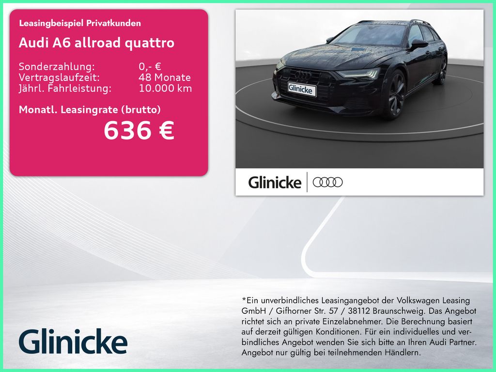 Audi A6 allroad 55 TDI Quattro Allradlenkung StHz B&O