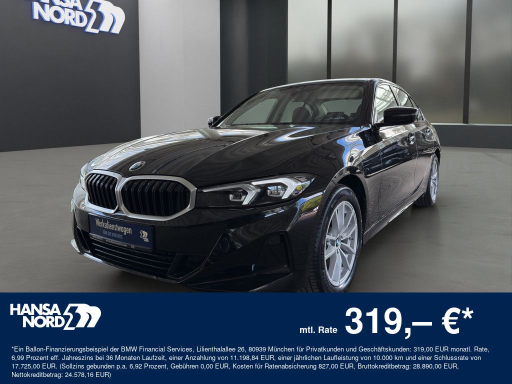 BMW 318i Lim. LED NAVI MEMORY KEYLESS KAMERA SHZ 17"